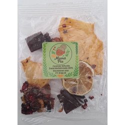Dehydrated fruit infusion