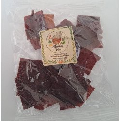 Dehydrated fruit strips